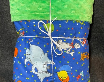 Dr. Seuss baby blanket
