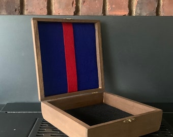 Personalized, Marine Corps, Wooden Keepsake/Valet Box