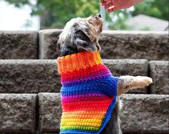 PUP'S Favorite Crochet Sweater Pattern | Dog Sweater PDF | Easy DIY Digital Download