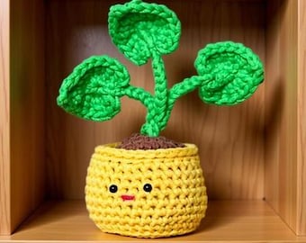 Mini Monstera DIY Crochet| Beginner Friendly PDF