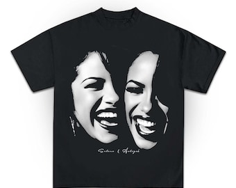 Selena and Aaliyah Graphic, Selena tee
