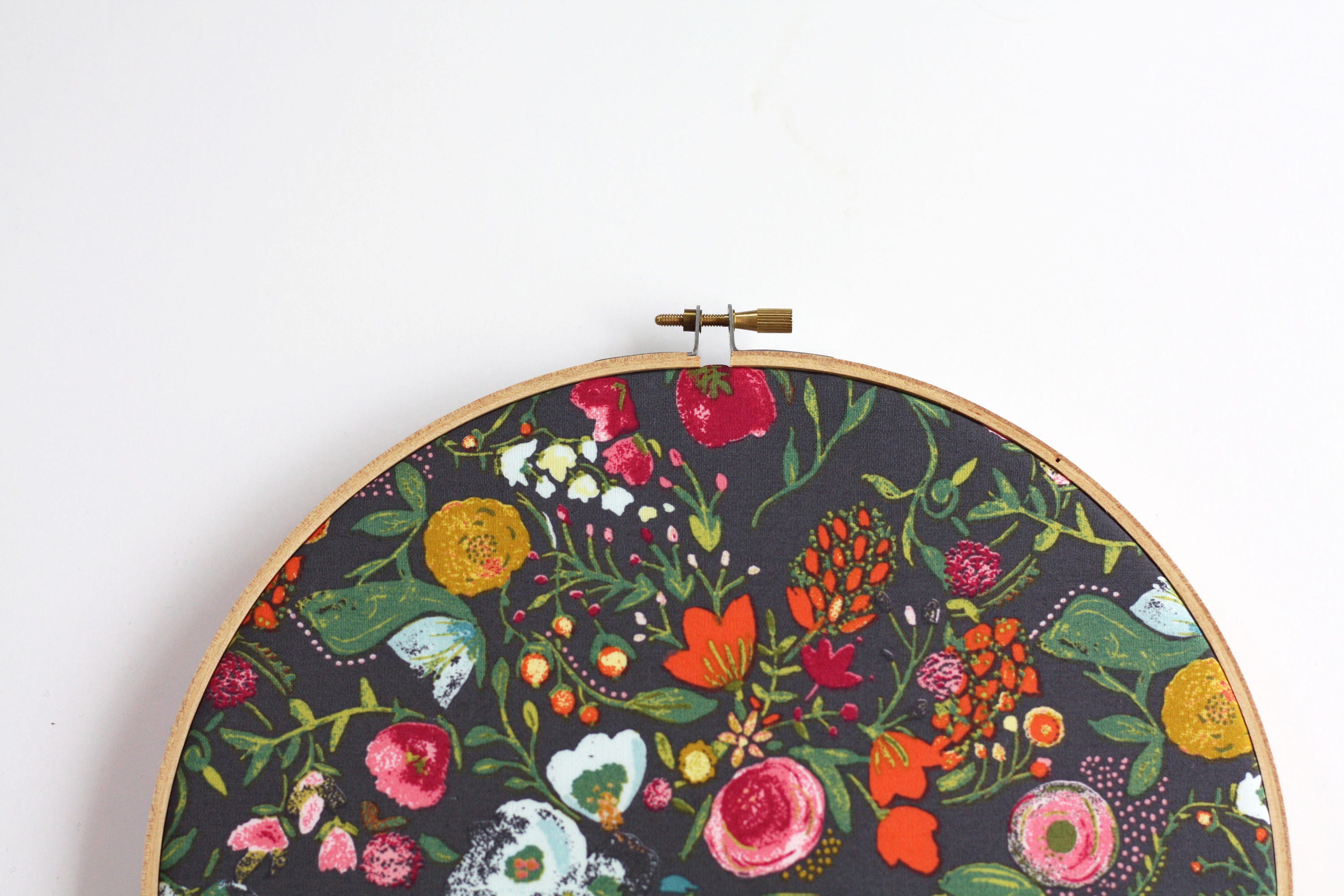 Cork Board Bulletin Board Hoop Art Memo Board Embroidery Etsy