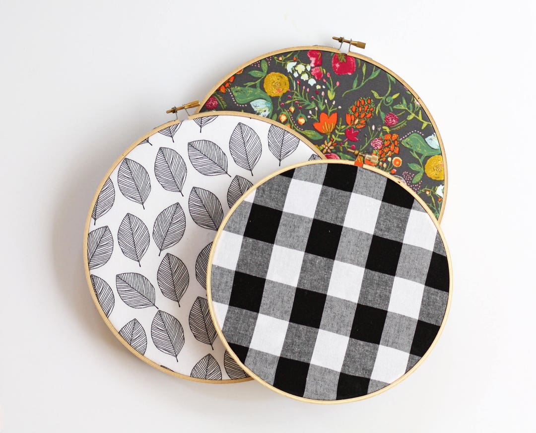 Cork Board, Bulletin Board, Hoop Art, Memo Board, Embroidery Hoop