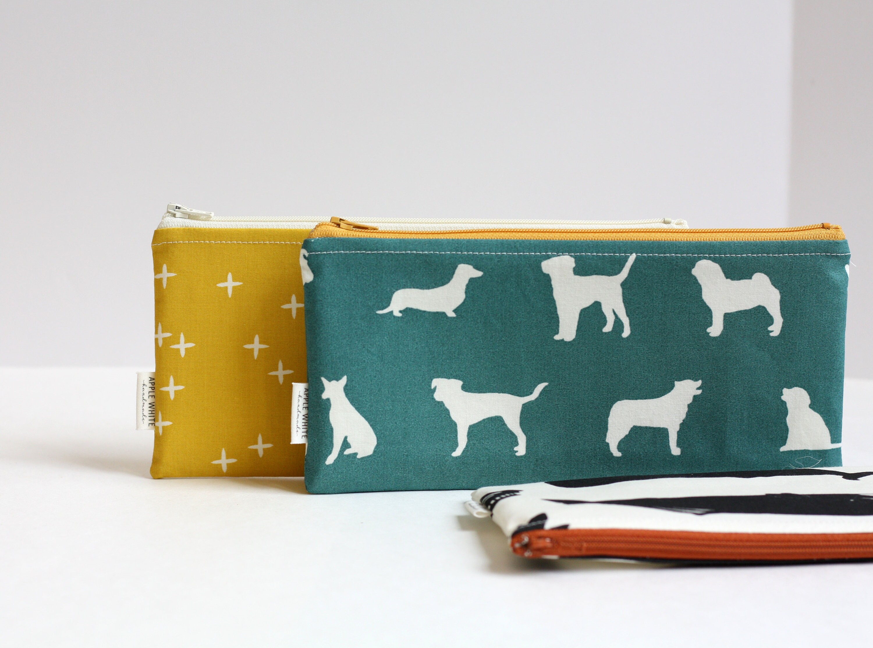 Pencil Pouch Animal Pencil Pouch Pencil Case Zipper Pouch Etsy
