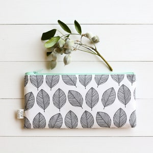 Zipper Pouch, Pencil Pouch, Pencil Case, As Seen On West Elm, College, Kids, School Supplies, Teens, Women, Organize image 2