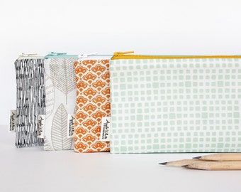 Zipper Pouch, Pencil Pouch, Pencil Case, As Seen On West Elm, College, Kids, School Supplies, Teens, Women, Organize