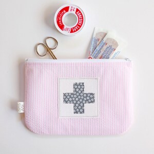 First Aid Bag, Boo Boo Bag, Women's Accessories, Zipper Pouch, Bandage Bag, Kids, Zipper Bag, Camping, Back To School, Women's Accessories image 5