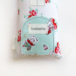 Personalize Your Tooth Fairy Pillow, Add a name To Your Tooth Fairy Pillow, Customize Apple White Tooth Fairy Pillow image 1