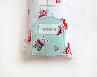 Personalize Your Tooth Fairy Pillow, Add a name To Your Tooth Fairy Pillow, Customize Apple White Tooth Fairy Pillow