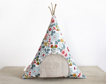 Zahnfee Kissen,Fee Tür,Zahnfee,Tipi,Spielzeug für Kinder,Zahnkissen,Blumen,Geschenk für Kinder,Geschenk für Kinder, Stofftier,Tipi,