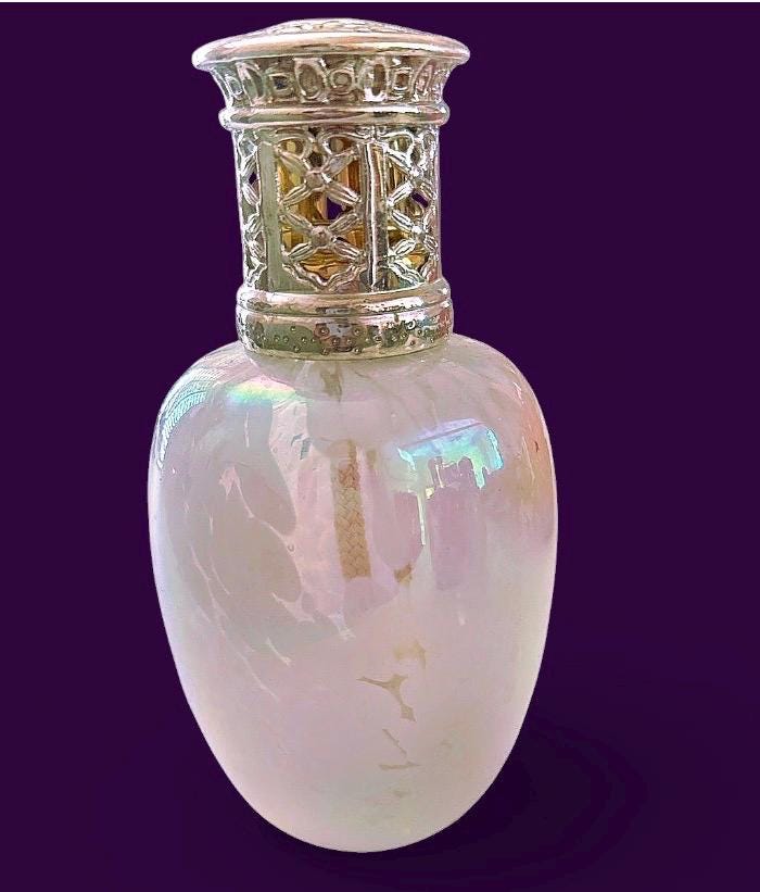 LAMPE BERGER décor Jardinnier jardin automne (mèche neuve) - Collection