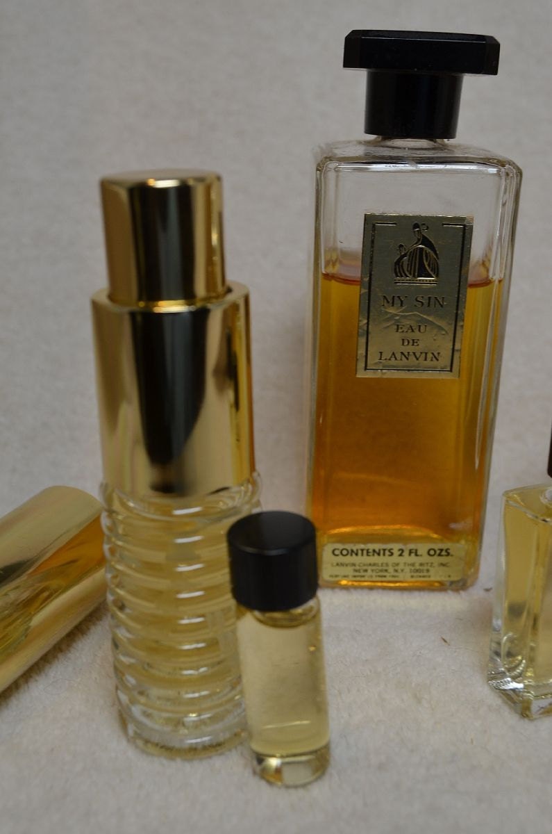Eau MY SIN 2 ml Vintage Eau de LANVIN Perfume from Paris | Etsy