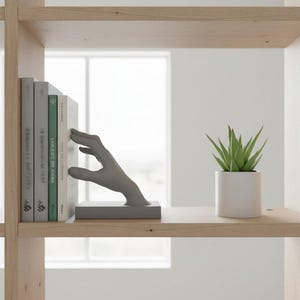 modern book stopper