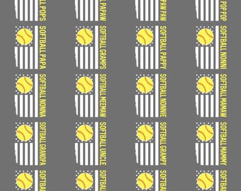 Softball US Flag PNG Funny Sports Lover Patriotic Softball Player Sublimation Digital Download