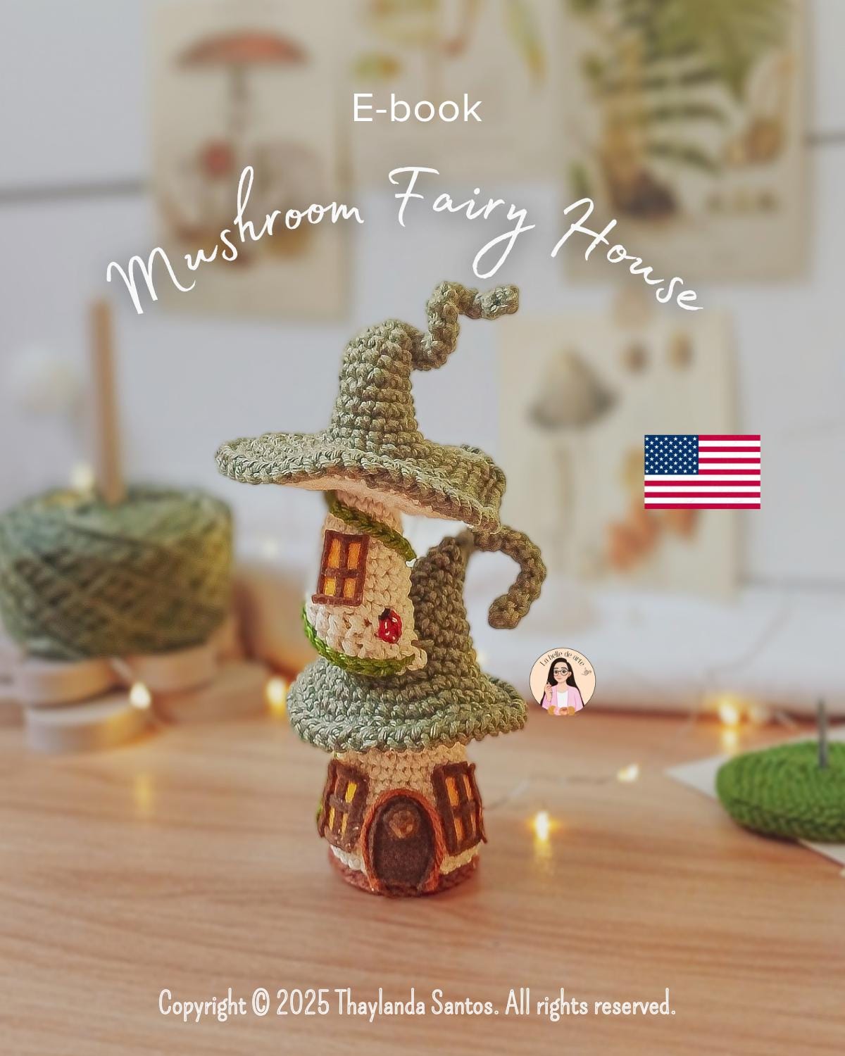 Crochet Pattern Fairy House Amigurumi Crochet Fairy