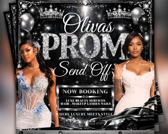 Volante de despedida de graduación, Volante de reina de graduación DIY, Evento de despedida de graduación, Volante de graduación, Invitación a fiesta de graduación, Volante de invitación de graduación, Graduación, Canva editable