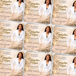 White Roses Funeral Announcement Flyer, Celebration of Life, Memorial Announcement Flyer, Funeral Invite, Canva Template, Digital Download, Blue Rose Funeral Announcement Flyer, Rest In Peace Flyer, Canva Editable, La Rosa- Blue Rose Funeral Invitation Template, Red Roses Funeral Announcement Flyer, Purple Rose Funeral Announcement Flyer, White Roses Only, 8-Page Memorial, PDF Download, In Loving Memory