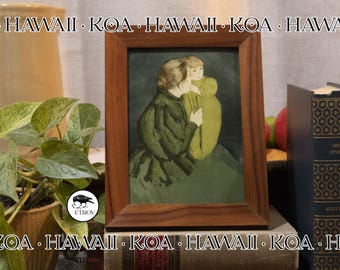 Handmade Hawaiian Wood Tabletop Photo Frames - Koa Wood - 4"x6" or 5"x7"