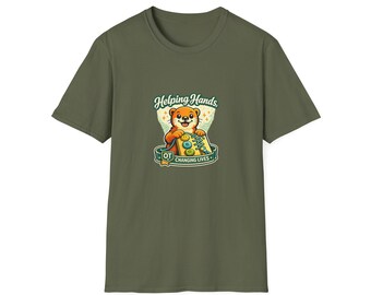 Helping Hands Otter Shirt | Rescue Volunteer OT T-shirt