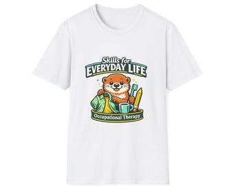 Ergotherapie Otter Design | T-shirt met vaardigheden voor het dagelijks leven