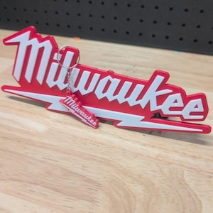 Milwaukee Logo 3D Print+Key Chain