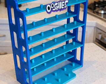 3D Printed Ooshies Display Stand: Sturdy, Organized Collector Shelf