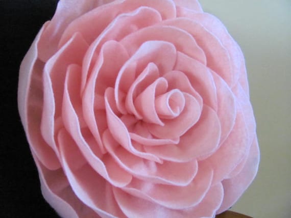 Suzannah Rose Felt Flower Pillow Pattern And 2 Bonus Pillow Etsy