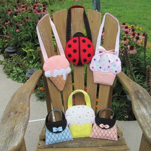 Princess Purse Pattern Little Girls Purse Pattern Felt Purse Pattern Princess Gift Bag Party Favor PDF Tutorial How To ePattern image 5