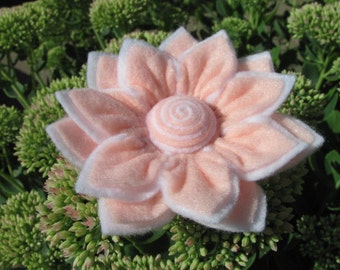 ANGELINA FLOWER Felt Flower Pattern Felt Flower Tutorial Brooch Pattern Hairclip Pattern Headband PDF ePattern eBook How To