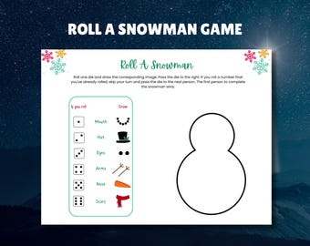 Roll A Snowman Game (Digital Download)