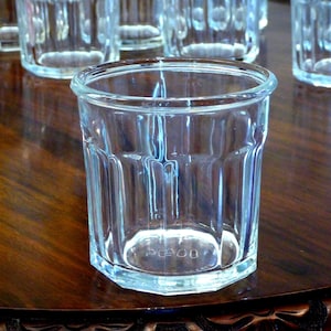 Vintage French Glass Jelly Jar 500ml Storage Pot Made in France