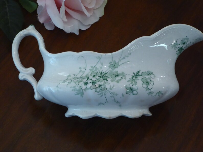 Alfred Meakin frankfort Gravy Boat Green Etsy