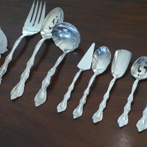 International Silver "Interlude" Serving Pieces, 8 Piece Set