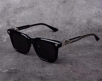 Monturas de gafas de sol polarizadas de titanio ligeras, gafas unisex de estilo vintage para hombres y mujeres, gafas de sol de moda 27