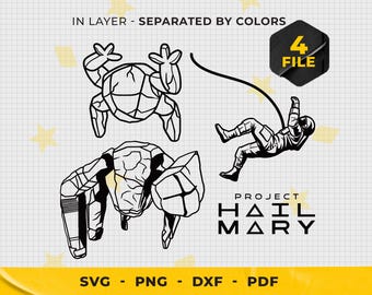 Project Hail Mary svg, Project Hail Mary PNG, Amaze svg, Rocky svg