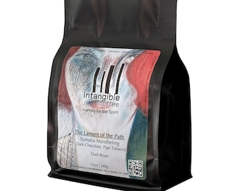 Sumatra Mandheling Coffee Dark Roast - The Lament of the Path 12oz, Low Acid, Notes of Dark Chocolate, Brown Spice | Freshly Roast to Order