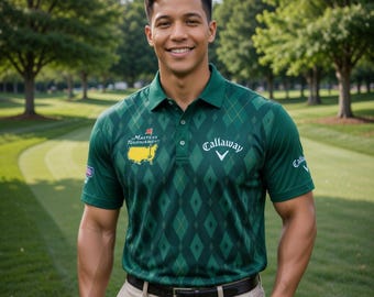 New The Masters 2026 Merchandise Online Callaway Masters Polo Shirt Golf Gear First Fathers Day Gift Polo Shirt L3N