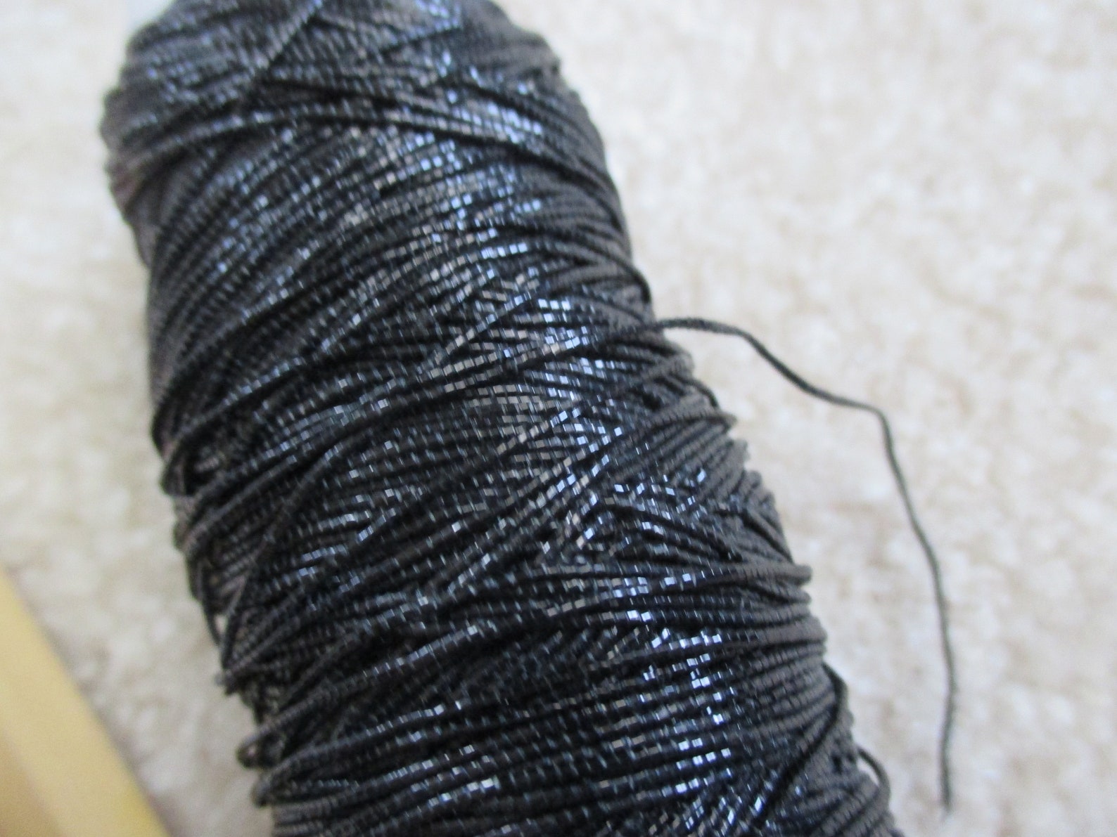 3 rolls elastic sewing thread black elastic thread white Etsy