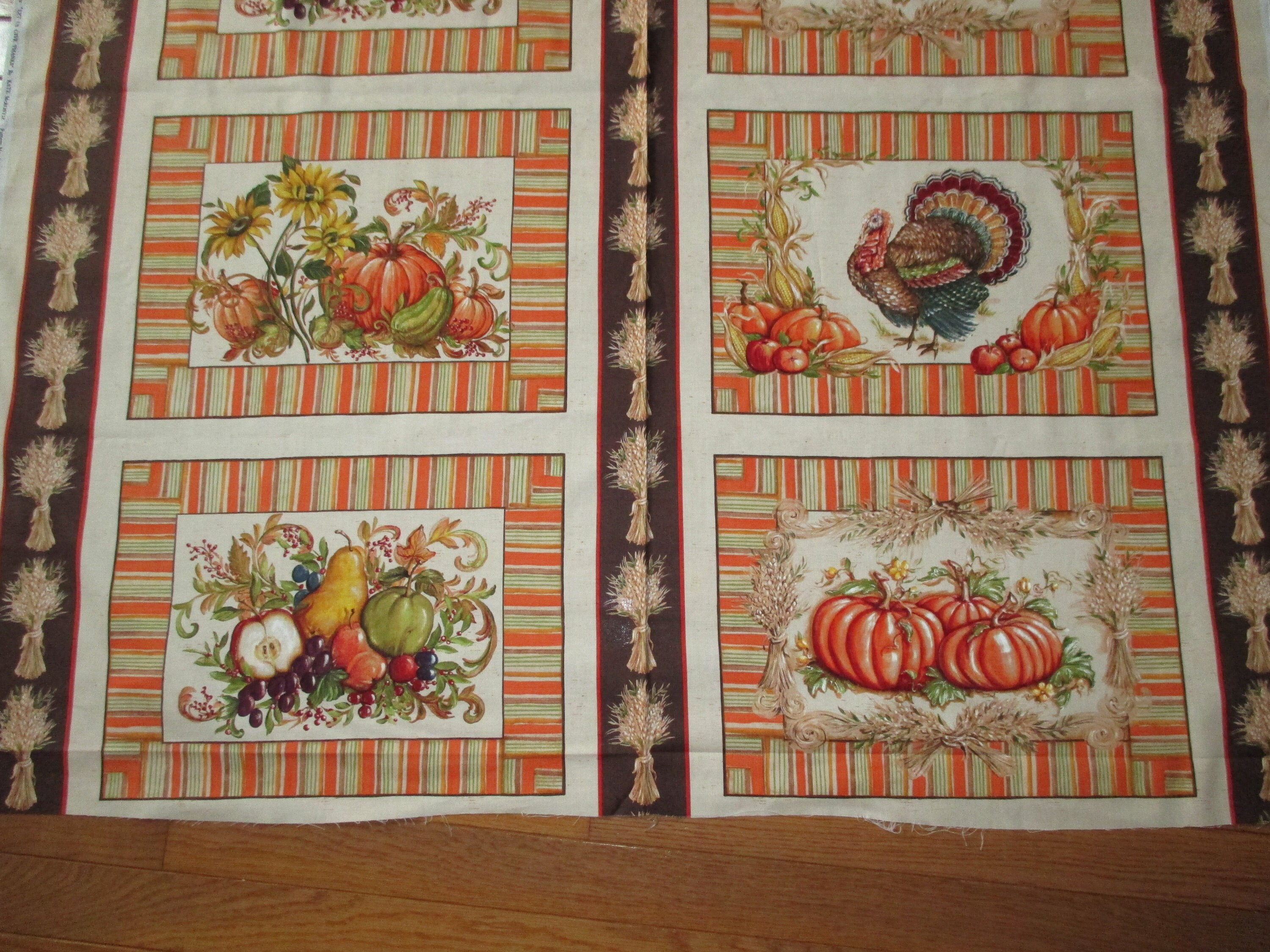 Ohio Bicentennial 18032003 fabric panel Ohio statehood fabric