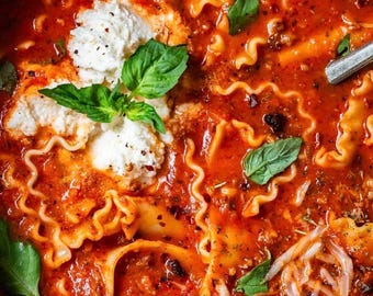 Lasagna Soup Recipe