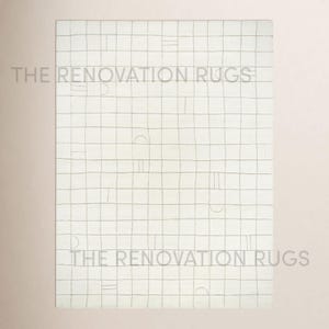 Hand Tufted Wool Rug Off White Minimal Grid Pattern Area Rug Modern Neutral Scandinavian Japandi Living Room Bedroom Soft Plush Rug