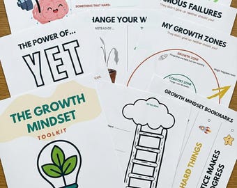 Activités axées sur la croissance pour les enfants | Feuilles de travail SEL (PDF)