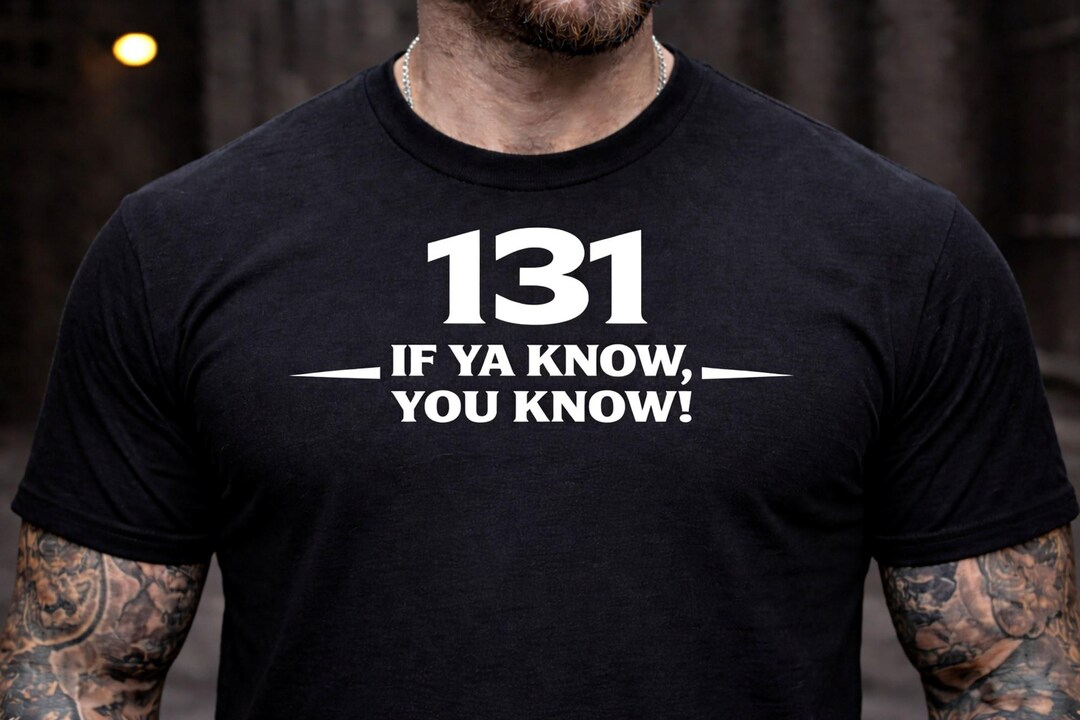 131 If Ya Know T-shirt, Bagger Motorcycle Club Style - Etsy