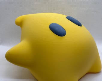 Luma Star Lamp: Handcrafted 3D Printed Gaming Decor & Night Light