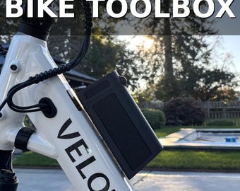 Carbon Fiber Bike Toolbox/Bottle Cage Mount: Lightweight Cycling Accessory