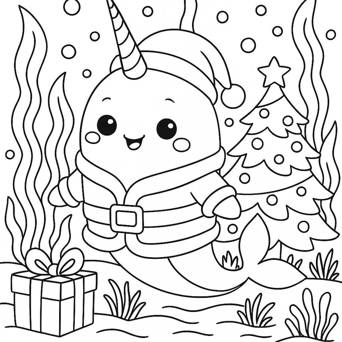 Christmas Coloring Pages - 10 Holiday Scenes Printable Coloring Book - Etsy