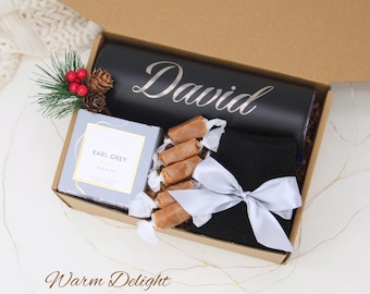 Personalized Corporate Gifts For The Team, Gift Basket For Coworker, Custom Gift Basket For Collagues