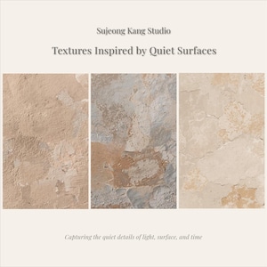Beige Grey Clay Texture Set | Neutral Plaster Wall Backgrounds | 3 JPG + 3 PNG (3000px)