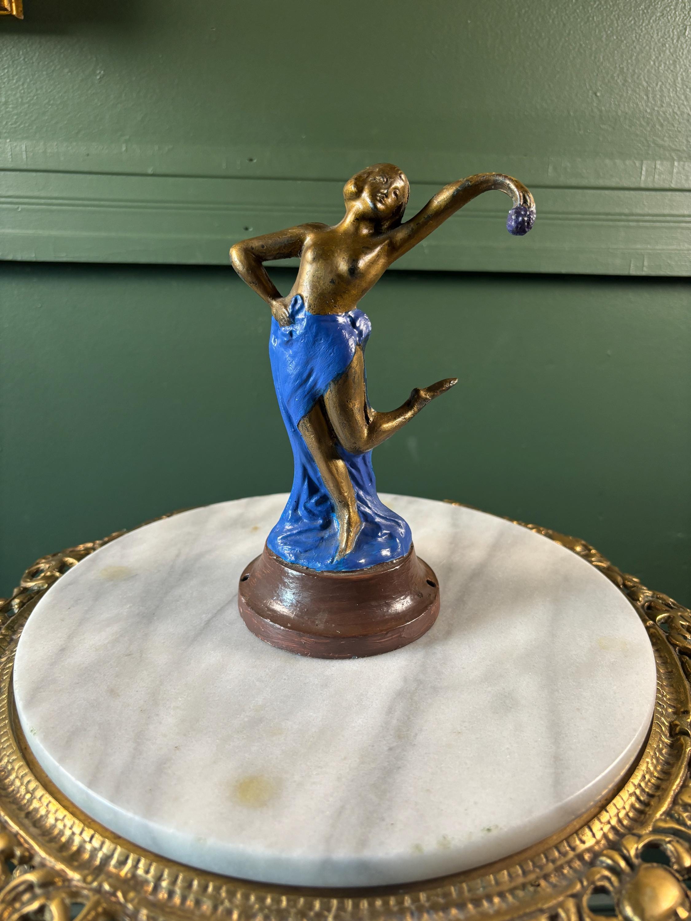 Art Deco Woman Sculpture - Etsy