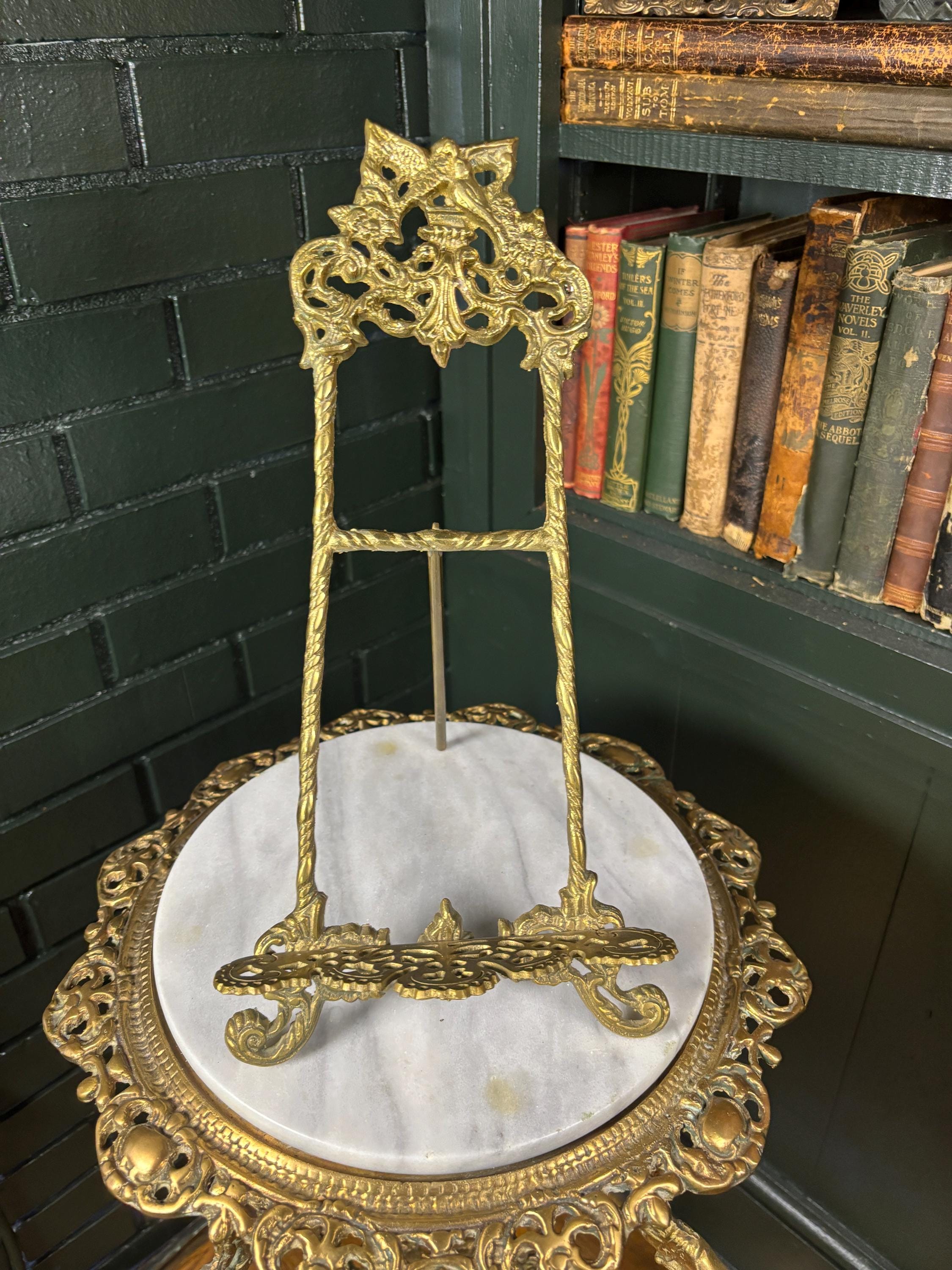 Antique Decorative Book Stand - Etsy